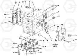 59394 Slew valve assembly block EW130 ?KERMAN ?KERMAN EW130 SER NO - 447, Volvo Construction Equipment
