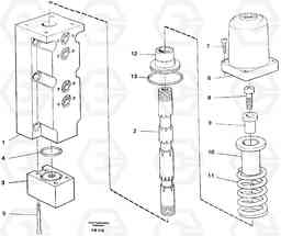 106533 Four-way valve, dipper primary EW130 ?KERMAN ?KERMAN EW130 SER NO - 447, Volvo Construction Equipment