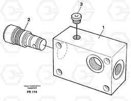 15213 Pressure lim. valve EW130 ?KERMAN ?KERMAN EW130 SER NO - 447, Volvo Construction Equipment