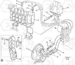 36068 Hydraulic system, feed line EW130 ?KERMAN ?KERMAN EW130 SER NO - 447, Volvo Construction Equipment