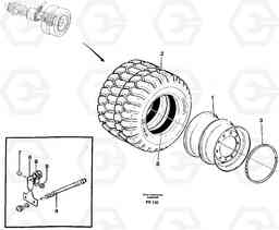 32737 Wheel equipment EW130 ?KERMAN ?KERMAN EW130 SER NO - 447, Volvo Construction Equipment