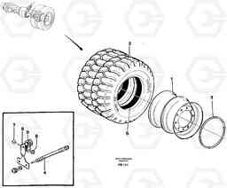 32738 Wheel equipment EW130 ?KERMAN ?KERMAN EW130 SER NO - 447, Volvo Construction Equipment