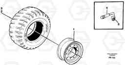 27146 Wheels, wide - base EW130 ?KERMAN ?KERMAN EW130 SER NO - 447, Volvo Construction Equipment