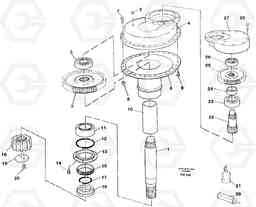 7733 Swing gearbox EW130 ?KERMAN ?KERMAN EW130 SER NO - 447, Volvo Construction Equipment