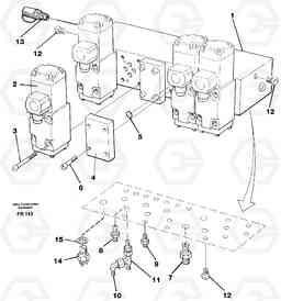 33363 Stop control block EW130 ?KERMAN ?KERMAN EW130 SER NO - 447, Volvo Construction Equipment