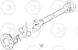 27138 Propeller shaft EW130 ?KERMAN ?KERMAN EW130 SER NO - 447, Volvo Construction Equipment