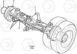 27140 Front axle EW130 ?KERMAN ?KERMAN EW130 SER NO - 447, Volvo Construction Equipment