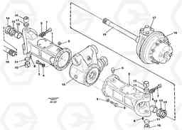 27141 Axle beam EW130 ?KERMAN ?KERMAN EW130 SER NO - 447, Volvo Construction Equipment