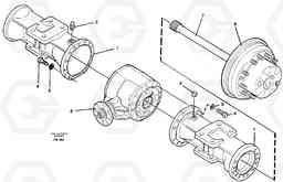 27143 Axle beam EW130 ?KERMAN ?KERMAN EW130 SER NO - 447, Volvo Construction Equipment