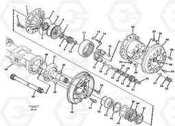 33654 Wheel hub EW130 ?KERMAN ?KERMAN EW130 SER NO - 447, Volvo Construction Equipment