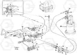 33658 Brake system, superstructure EW130 ?KERMAN ?KERMAN EW130 SER NO - 447, Volvo Construction Equipment