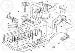 33663 Steering system in superstructure EW130 ?KERMAN ?KERMAN EW130 SER NO - 447, Volvo Construction Equipment