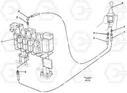 34722 Servo hydraulics, bucket EW130 ?KERMAN ?KERMAN EW130 SER NO - 447, Volvo Construction Equipment