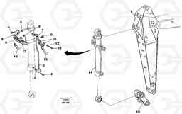 28336 Hydraulic equipment, dipper arm, 1.90m/2.40m EW130 ?KERMAN ?KERMAN EW130 SER NO - 447, Volvo Construction Equipment