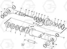 25998 Bucket cylinder EW130 ?KERMAN ?KERMAN EW130 SER NO - 447, Volvo Construction Equipment