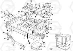 77652 Drivers cab and cabin floor EW130 ?KERMAN ?KERMAN EW130 SER NO - 447, Volvo Construction Equipment
