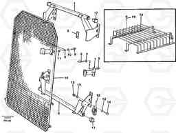 32721 Protective net, windscreen Grill, skylight EW130 ?KERMAN ?KERMAN EW130 SER NO - 447, Volvo Construction Equipment