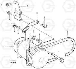 32714 Compressor with fitting parts Cooling agent R134 A EW130 ?KERMAN ?KERMAN EW130 SER NO - 447, Volvo Construction Equipment