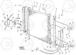 37650 Condensor with fitting parts Cooling agent R134 A EW130 ?KERMAN ?KERMAN EW130 SER NO - 447, Volvo Construction Equipment