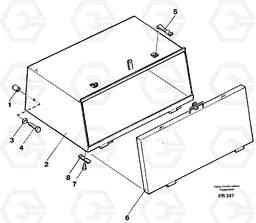 35823 Toolbox EW130 ?KERMAN ?KERMAN EW130 SER NO - 447, Volvo Construction Equipment