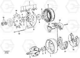 19985 Alternator EW130 ?KERMAN ?KERMAN EW130 SER NO - 447, Volvo Construction Equipment