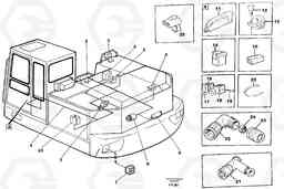48997 Cable harness, upper section EW130 ?KERMAN ?KERMAN EW130 SER NO - 447, Volvo Construction Equipment