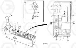 104789 Engine control panel EW130 ?KERMAN ?KERMAN EW130 SER NO - 447, Volvo Construction Equipment