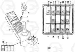 62150 Toggle switch panel EW130 ?KERMAN ?KERMAN EW130 SER NO - 447, Volvo Construction Equipment