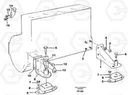 17996 Engine mounting EW130 ?KERMAN ?KERMAN EW130 SER NO - 447, Volvo Construction Equipment