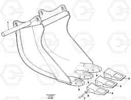 12284 Cable bucket EW130 ?KERMAN ?KERMAN EW130 SER NO - 447, Volvo Construction Equipment