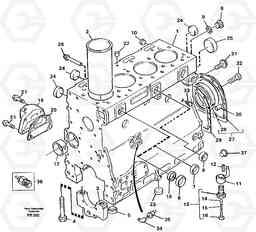 26209 Cylinder block EW130 ?KERMAN ?KERMAN EW130 SER NO - 447, Volvo Construction Equipment