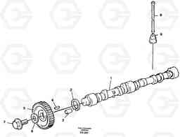 26211 Camshaft EW130 ?KERMAN ?KERMAN EW130 SER NO - 447, Volvo Construction Equipment