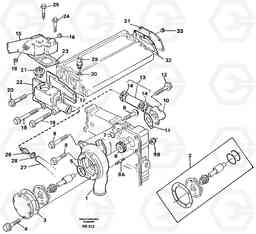 89644 Water pump EW130 ?KERMAN ?KERMAN EW130 SER NO - 447, Volvo Construction Equipment