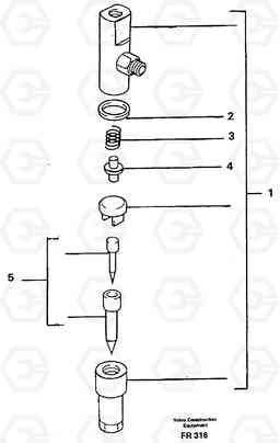 26718 Injector EW130 ?KERMAN ?KERMAN EW130 SER NO - 447, Volvo Construction Equipment