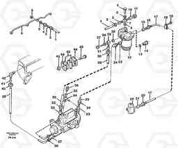 19982 Fuel tubes EW130 ?KERMAN ?KERMAN EW130 SER NO - 447, Volvo Construction Equipment