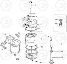 26212 Fuel filter EW130 ?KERMAN ?KERMAN EW130 SER NO - 447, Volvo Construction Equipment