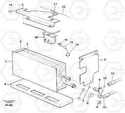 11951 Evaporator with fitting parts Cooling agent R12 EW130 ?KERMAN ?KERMAN EW130 SER NO - 447, Volvo Construction Equipment