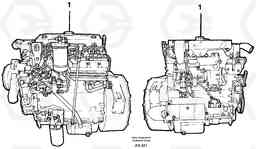 26711 Engine EW130 ?KERMAN ?KERMAN EW130 SER NO - 447, Volvo Construction Equipment