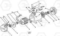 24558 Magnet equipment Ohio, alternator 25 kw EC420 ?KERMAN ?KERMAN EC420 SER NO - 1550, Volvo Construction Equipment