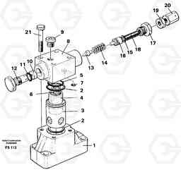 61866 Magnet equipment Ohio, pressure limiting valve EC420 ?KERMAN ?KERMAN EC420 SER NO - 1550, Volvo Construction Equipment