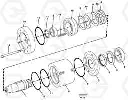 49586 Slewing brake EC420 ?KERMAN ?KERMAN EC420 SER NO - 1550, Volvo Construction Equipment