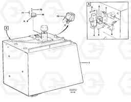 49590 Fuel tank incl. electric details EC420 ?KERMAN ?KERMAN EC420 SER NO - 1550, Volvo Construction Equipment