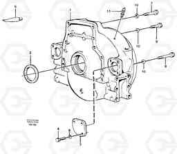 51570 Flywheel housing EC420 ?KERMAN ?KERMAN EC420 SER NO - 1550, Volvo Construction Equipment