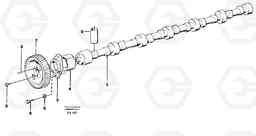 61858 Camshaft EC420 ?KERMAN ?KERMAN EC420 SER NO - 1550, Volvo Construction Equipment