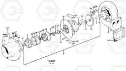 51830 Turbocharger with fitting parts EC420 ?KERMAN ?KERMAN EC420 SER NO - 1550, Volvo Construction Equipment