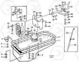 61861 Lubricating-oil system EC420 ?KERMAN ?KERMAN EC420 SER NO - 1550, Volvo Construction Equipment