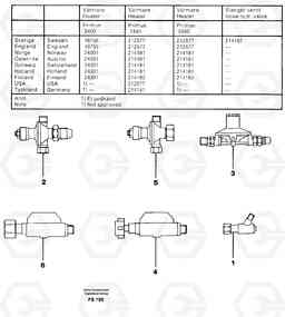 50664 Valves for engine heater EC420 ?KERMAN ?KERMAN EC420 SER NO - 1550, Volvo Construction Equipment