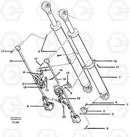 50672 Backhoe boom 6.65 m EC420 ?KERMAN ?KERMAN EC420 SER NO - 1550, Volvo Construction Equipment