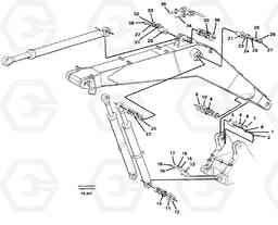 50683 Backhoe boom 6.65 m EC420 ?KERMAN ?KERMAN EC420 SER NO - 1550, Volvo Construction Equipment