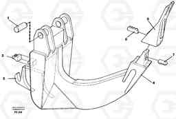 51816 Ripper S3 EC420 ?KERMAN ?KERMAN EC420 SER NO - 1550, Volvo Construction Equipment